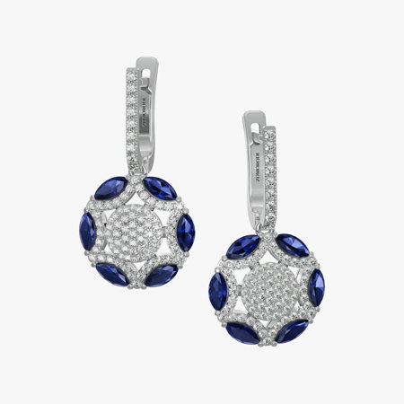 Roma Sapphire Jewelry Earrings